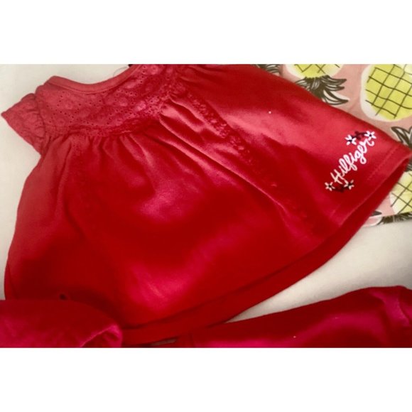 6-9 Month Name Brand Baby Girl Clothes Lot/4 Jeans, 2 Shirts, Jacket - Picture 6 of 12